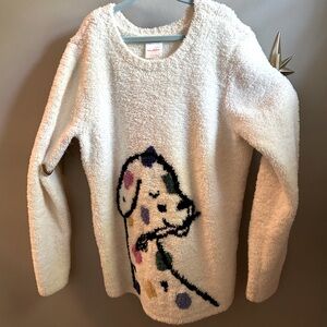 Hanna Andersson marshmallow sweater size 10.  Woof! GUC